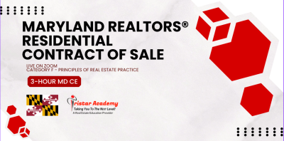 Maryland Realtors® Residential Contract of Sale
