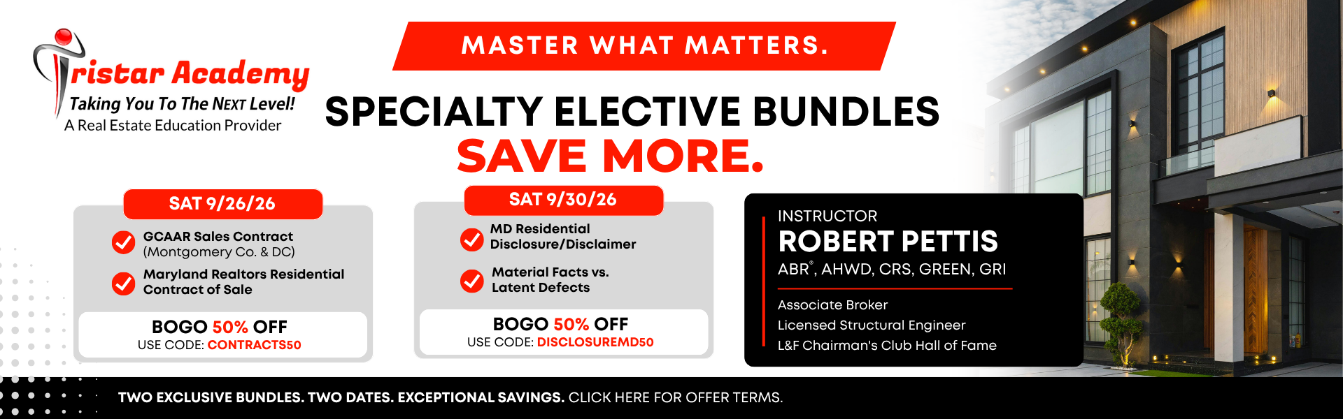 September MD CE Specialty Elective Bundles